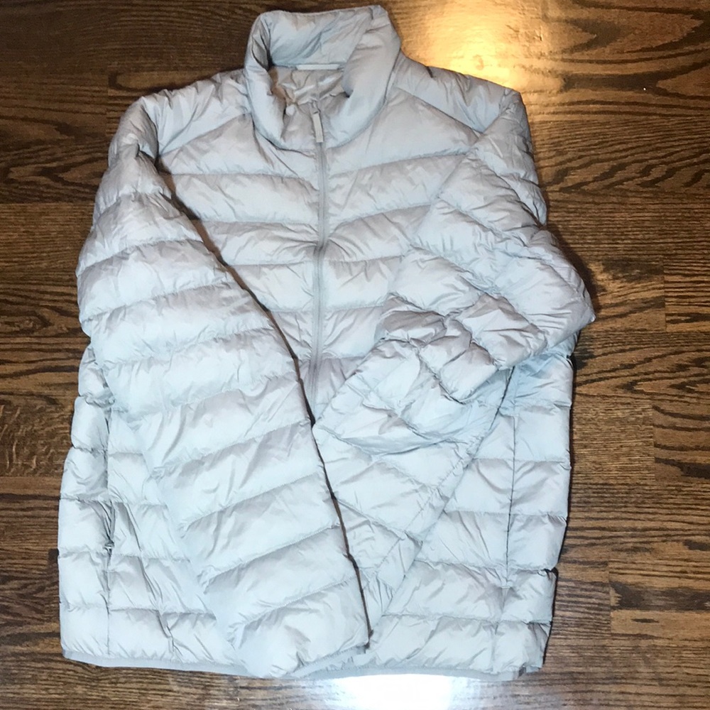 Grey Puffy Coat